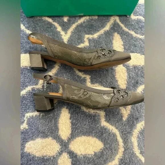 J. Renee Faleece Sling Back Heel 7 - Picture 3 of 7